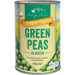 Photo of Chefs Choice - Green Peas Tinned - 400g