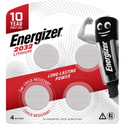 Photo of Energizer Battery Lithium 2032 3v 4 Pack