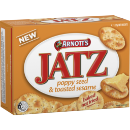 Photo of Arnott's Jatz Crackers Poppy Seed & Toasted Sesame