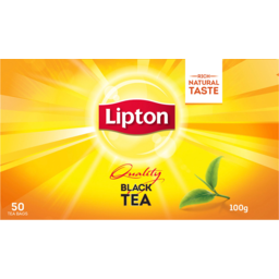 Photo of Lipton Quality Black Tea Tea Bags 50 Pack