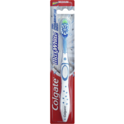 Photo of Colgate Max White With Polishing Star Medium Toothbrush Single