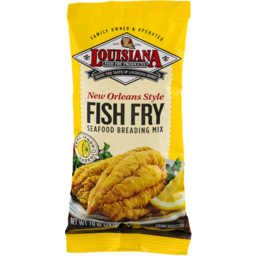 Photo of Louisiana Fish Fry Products New Orleans Style Fish Fry Seafood Breading Mix