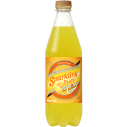 Photo of Sparkling Duet Orange and Lemon Soft Drink Bottle