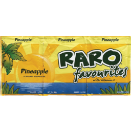 Photo of Raro Sachets Drink Mix Pineapple 3 Pack