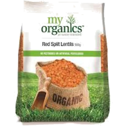 Photo of My Organics Red Lentils