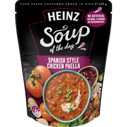Photo of Heinz Soup Of The Day Spanish Style Chicken With Beans & Paprika