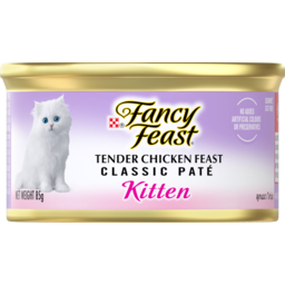 Photo of Fancy Feast Cat Food Classic Pate Kitten Tender Chicken Feast