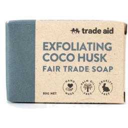 Photo of Trade Aid Exfoliating Coco Husk Soap 80g