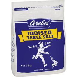 Photo of Cerebos Salt Table Iodised 1kg