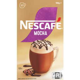 Photo of Nescafe Mocha Coffee Sachets 10 Pack 180g