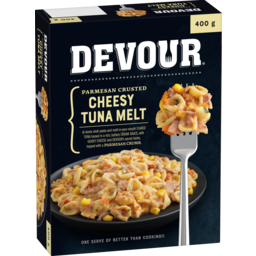 Photo of Devour Parmesan Crusted Cheesy Tuna Melt 400g