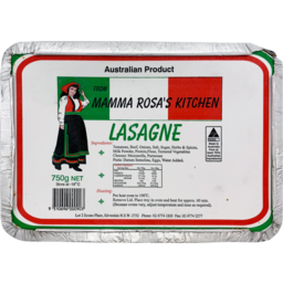 Photo of Mamma Rosas Kitchen Lasagne 750g