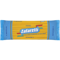 Photo of Zafarelli Fettuccine No 12 Pasta 500g