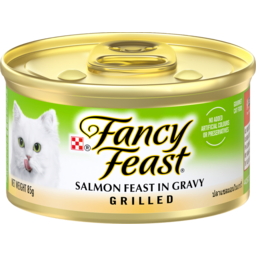 Photo of Fancy Feast Grilled Salmon Feast In Gravy Wet Cat Food Can
