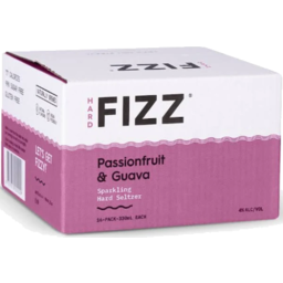 Photo of Hard Fizz Passionfruit & Guava Seltzer 16x330ml