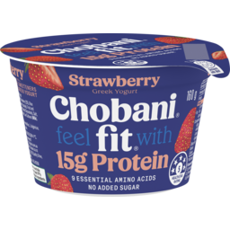Photo of Chobani Fit High Protein Greek Yogurt Strawberry 160g 160g