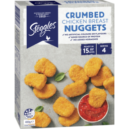 Photo of Steggles Crumbed Chicken Breast Nuggets - Frozen Retail Finger Foods