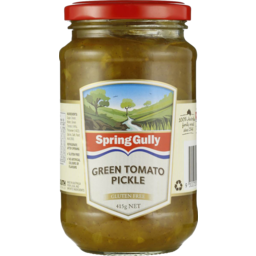 Photo of Spring Gully Green Tomato Pickle Gluten Free 415g