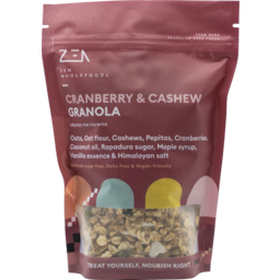 Photo of Zen Wholefoods Cranberry & Cashew Granola