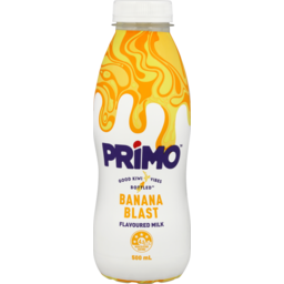 Photo of Primo Uht Milk Banana Blast 500ml