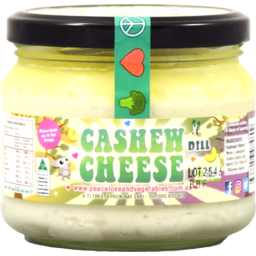 Photo of Peace Love & Vegetables Cheese Cashew Dill 270g