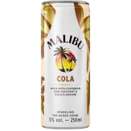 Photo of Malibu & Cola 250mL