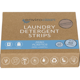 Photo of Enviro Clean  Laundry Detergent Strips - Sensitive (60 pack)