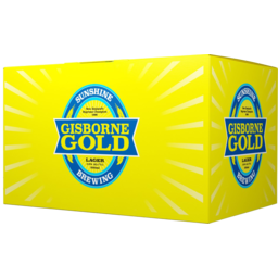Photo of Sunshine Brewing Gisborne Gold Lager Can 6 pack