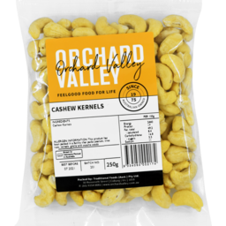 Photo of Orchard Valley Cashew Kernels 250gm