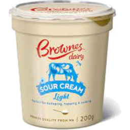 Photo of Brownes Sour Cream Light