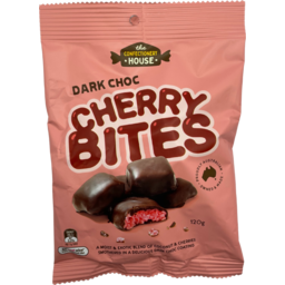 Photo of Dark Choc Cherry Bites 120g