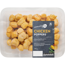 Photo of Comm Co Chicken Poppers 400gm