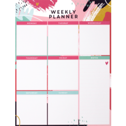 Photo of Artwrap Paper Craft Weekly Planner Bold 1 Each