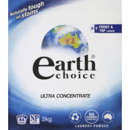 Photo of Earth Choice Ultra Concentrate Top & Front Loader Laundry Powder 2kg