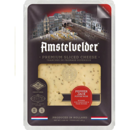 Photo of Amstelvelder Sliced Cheese Pepper Jack