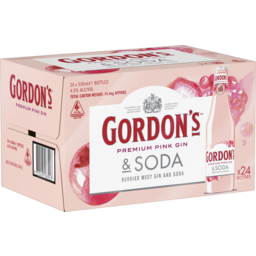 Photo of Gordon's Pink & Soda 355ml