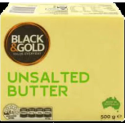 Photo of Black & Gold Butter Unsaltd