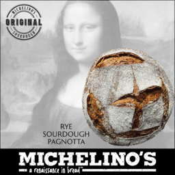 Photo of Michelino's Rye Pagnotta Sourdough Sliced
