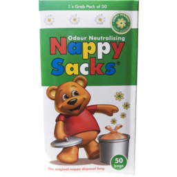 Photo of Nappy Sacks Nappy Disposal Bags 50 Pack