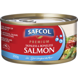 Photo of Safcol Premium Salmon Skinless & Boneless 200g