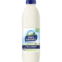 Photo of Dairy Farmers Whole Milk 1ltr Bottle