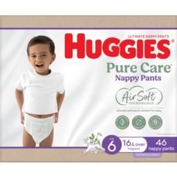 Photo of Huggies Ultimate Nappy Pants For Boys & Girls 16kg & Over Size 6 46 Pack