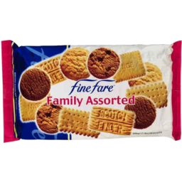Photo of Fine Fare Biscuits Family Assorted 500gm
