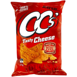 Photo of CC's Corn Chips Tasty Cheese 175g