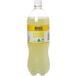 Photo of Black & Gold Lemon Flavoured Soft Drink