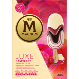 Photo of Magnum Luxe Ice Cream Raspberry Panna Cotta Frozen 360ml