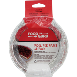 Photo of Food Guru Foil Pie Pans 18 Pack