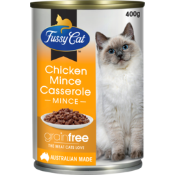 Photo of Fussy Cat Grain Free Chicken Mince Casserole Wet Cat Food 400g