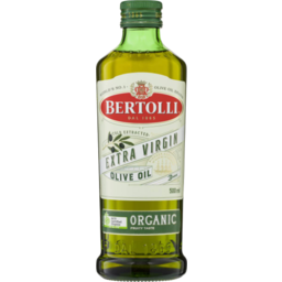 Photo of Bertolli Organic Extra Virgin Olive Oil 500ml