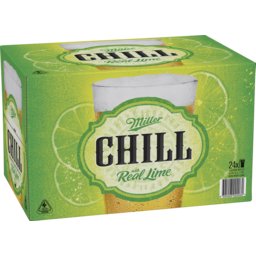 Photo of Miller Chill With Real Lime Bottle Carton (24)